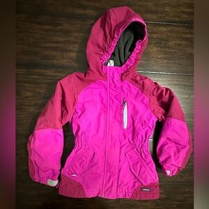 LandsEnd girls squall snow jacket M 5-6